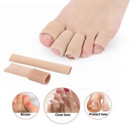 Correcteur d'oignon de pied en tissu de Silicone soin des doigts soin des orteils callosités de