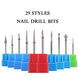 Capuchon de ponçage des ongles fraises de meulage foret à ongles outils de nettoyage lime à