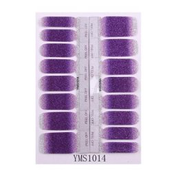 Autocollants pour vernis à ongles en Gel E74C