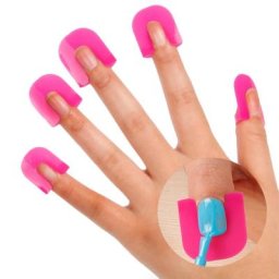 Autocollants professionnels de manucure à la française couleur Rose pour Nail Art couverture des