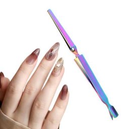 Pince multi-pincettes en acier inoxydable outil de cueillette pour gel UV et acrylique