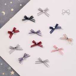Breloques 3D pour Ongles en Strass Rose Noir Rouge Nministériels d en Dentelle Cœur Ruban