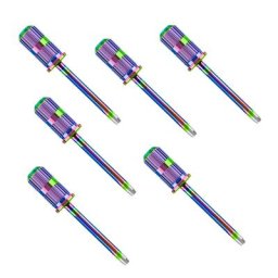 Embout de mandrin facile à enlever tiges de 3/32 pouces pour perceuse à ongles/lime en acier