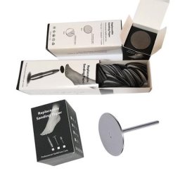 Outils électriques de soins des pieds remplacement du papier de verre dissolvant de peau morte