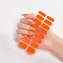 Nouveautés bandes de décoration pour ongles pour femmes couleur unie Pure autocollants pour
