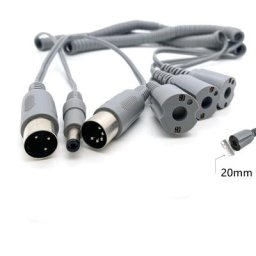 Câble d'alimentation pour perceuse à ongles électrique 30000 tr/min accessoires de machine solide