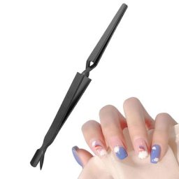 Pince à épiler multifonction en acier inoxydable pour Nail Art outil de cueillette pour gel UV et