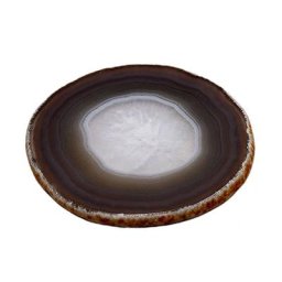 Tapis décoratif Durable pour boissons dessous de verre en Agate naturelle résistant à la casse