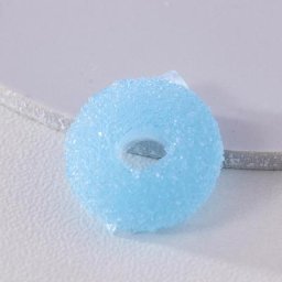 Breloques 3D pour ongles en forme de Donuts décoration pour Nail Art bonbons rose jaune bleu 6