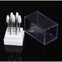 Petite boîte à mèches pour Nail art 7 trous support pour machine de manucure électrique support