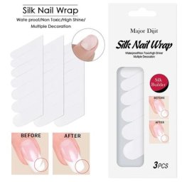 Protecteur d'ongles en fibre de verre enveloppe en soie Non tissée renforce le Nail Art pour Gel