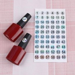 Étiquette Autocollante Numérique de Marquage Numérotation Outils de Manucure pour Verhéritage à
