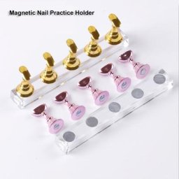 Présentoir magnétique N64.Tips support de travail presse sur les ongles étagère d'exposition