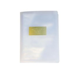 Q1QD 80 Slots Nail Sticker Storage Book Nail Water Decals Empty Storage Holder Easy Photo Album