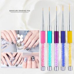 Brosse à ongles pour Nail Art 1 pièce dégradé dessin peinture strass poignée stylo de