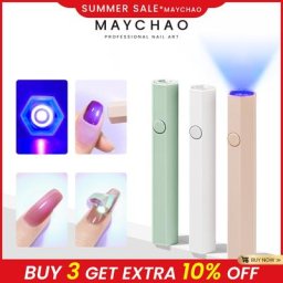MAYCHAO-Mini lampe sèche-ongles portable UV LED pour durcir tous les gels d'ongles séchage rapide
