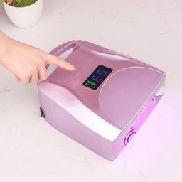 Lampe à Ongles Rechargeable de Grande Taille 96W Sans Fil vaccoir à Verhéritage Gel Machine de