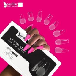 Beautilux – faux-ongles Express 552 pièces trempage doux sans trace Gel à presser DIY Nail