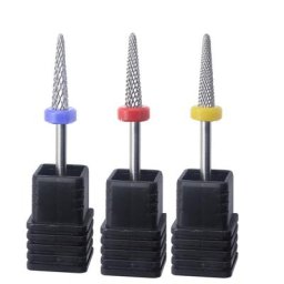 Hot! Perceuse à ongles électrique professionnelle mèches en carbure entier pour Nail Art Machine
