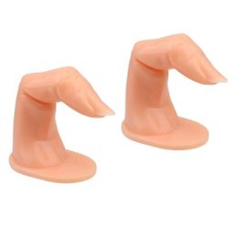 Faux doigts pour la pratique du Nail Art gel UV acrylique support de formation outils et bouts