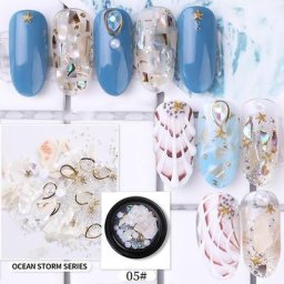 Décorations de luxe pour Nail Art strass colorés 3D diamants cristal sable bijoux de Nail Art