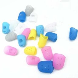 Protège-doigts en silicone JEFingertip pour Ukulele protège-doigts colorés coordonnants protection