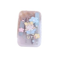 Kit de manucure multifonctionnel pour filles ensemble de 7 pièces coupe-ongles Portable ciseaux à