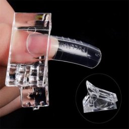 Pince en cristal transparente pour extension d'ongles produit professionnel pour nail art