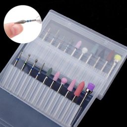 10 pièces coupe-ongles en carbure forets de manucure buses de fraisage Gel enlèvement de vernis