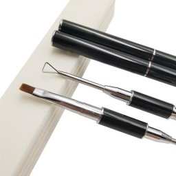 Brosse à ongles à Double tête outil de photothérapie et de raclage convient pour Salon