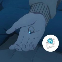 Bijoux de jeu d'anime Sword Art Online pour femmes échelle normale Kirito et Asuna Lover Rick