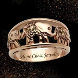 Bague en Forme d'Éléphant pour Femme Bijoux Rétro Tendance Personnalité Creux Goutte à Goutte