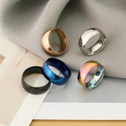 Bagues rétro unisexes en acier inoxydable pour hommes et femmes bijoux de mode vintage cadeaux de