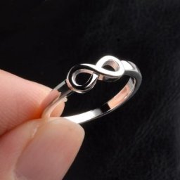 Bague de fiançailles pour hommes et femmes de haute qualité couleur or blanc bijoux numériques 8