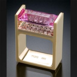 Bague de mariage en or 14 carats pour femmes et hommes pierres précieuses en topaze bijoux de
