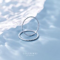 Colusiwei – bagues minimalistes en argent Sterling 925 pour femmes bijoux hypoallergéniques cadeau