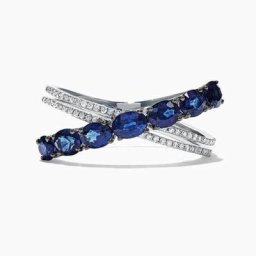 Huretailers-Bague en forme de X personnalisée avec réglage de broche bague de style d'été cadeau
