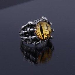 Bagues mauvais œil créatives pour hommes et femmes 5 couleurs bijoux de personnalité Punk pour