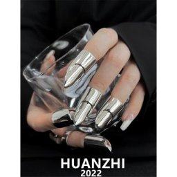 HUANZBottles-Bague en métal Hip Hop pour hommes et femmes bijoux de fête punk argent carillon