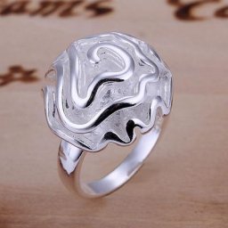 Bagues couleur argent pour femmes prix d'usine design unique bijoux fantaisie breloque pour