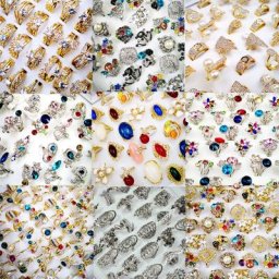 Lot de bagues en Zircon pour femmes lot de 20 pièces bijoux à la mode fleurs accessoires de
