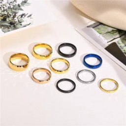 LETAPI – bague en tungstène pour femmes anneau Punk Vintage couleur or argent bijoux de mariage