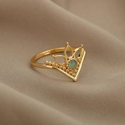 Bague opale couronne en acier inoxydable pour femme matiques à breloques rondes fleurs cadeau de