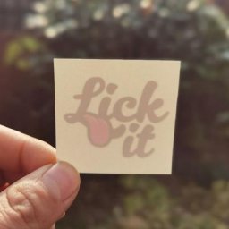 LICK IT-Fétiche de Tatouage Temporaire pour Hotwife