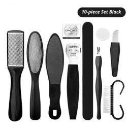 10/8/1pcs En Acier Inoxydable Pied Exfoliant Grattoir Pédicure Couteau Pied Lime Décapant De Peau
