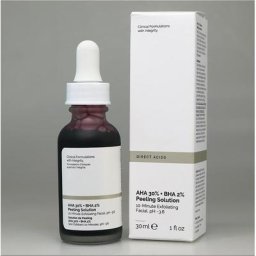 Sérum AHA 30% + BHA 2% original pour le visage traitement de l'acné essence d'acide hyaluronique
