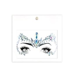 Autocollants de visage de mode pour les femmes masade Tim décoration de visage bijoux de