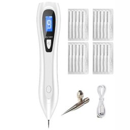 Stylo laser plasma pour enlever les points noirs de la peau du visage machine d'élimination des