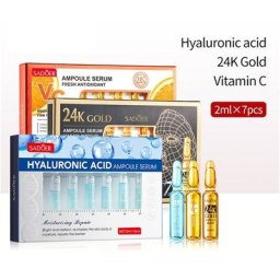 Ampoule de sérum visage anti-oxydant vitamine C anti-déformable hydratant lisse acide