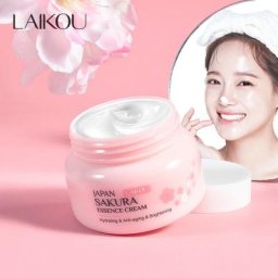 LAIKOU-Crème hydratante anti-déformable essence de Sakura japonaise sans fleur anti-âge